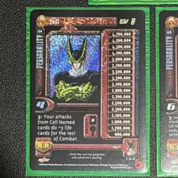 Score Dragon Ball GT CCG Foil Personality Card Lot (3) Frieza Cell - Image 3