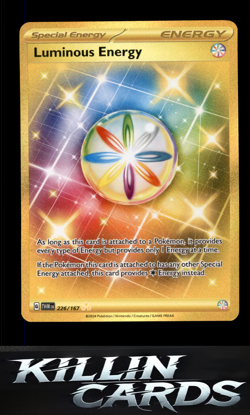 Luminous Energy 226/167 Pokemon Hyper Rare SV06: Twilight Masquerade Card NM - Image 1