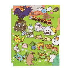 Pokemon Card Game Collection File Binder Yurutto & Refill Japan - Image 1