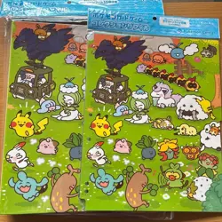 Pokemon Card Game Collection File Binder Yurutto & Refill Japan - Image 2