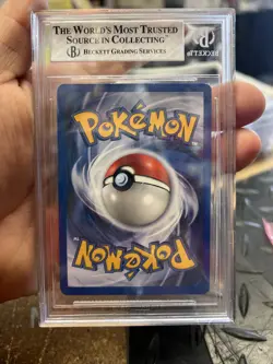 BGS 7.5 TEAM ROCKET DARK WEEZING HOLO #14 WotC POKEMON CARD Vintage Rare PSA - Image 2