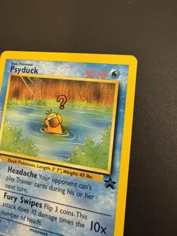 Pokemon TCG Psyduck Black Star Promo Card 20 WOTC - Image 4