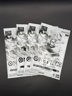 One Piece TCG CS 2024 Event Pack Lot (4) | Sealed | Serialized Luffy Chase Card - Image 1