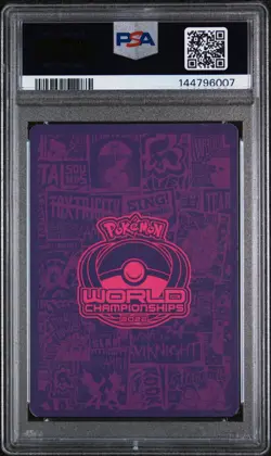 Mew VMAX 114/264 Ultra Rare Pokemon World Championships 2022 Deck Promo Card NM - Image 2