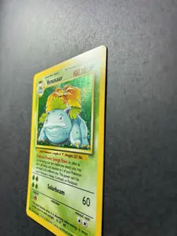 Pokemon Base Set Venesaur Holo Rare Card 15/102 Unlimited Edition - Image 4