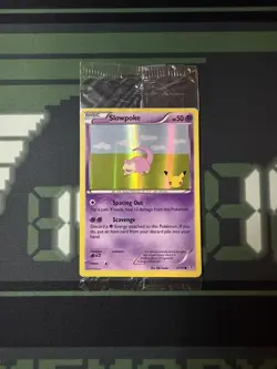 Pokemon Promo Card Slowpoke 32/83 XY Generations 20th Anniversary Holo SEALED - Image 1