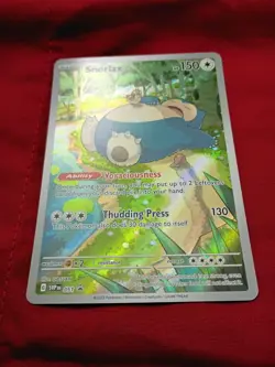 Snorlax Fullart (051 Scarlet & Violet Promo Cards) - Holo Near Mint - Image 1