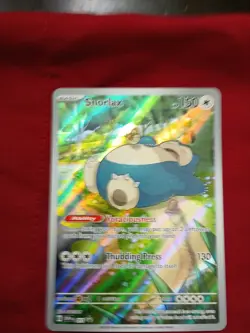 Snorlax Fullart (051 Scarlet & Violet Promo Cards) - Holo Near Mint - Image 2