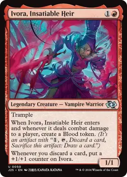 MTG Foundations: Jumpstart - Ivora, Insatiable Heir (Anime Art) - Image 1