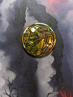 Charizard Gold Shatterfoil (Regular Size) Coin - Pokemon Card TCG - Image 1
