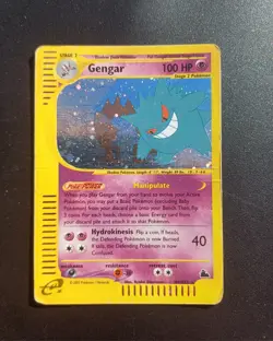 Pokemon ENG Gengar Regular HOLO Skyridge H9/H32 No Aquapolis Crystal Expedition - Image 1