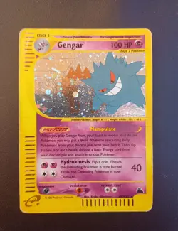 Pokemon ENG Gengar Regular HOLO Skyridge H9/H32 No Aquapolis Crystal Expedition - Image 4