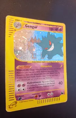 Pokemon ENG Gengar Regular HOLO Skyridge H9/H32 No Aquapolis Crystal Expedition - Image 5