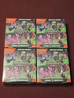 Pokemon TCG Shrouded Fable Booster Bundle Lot of 4 - (NEW & SEALED) - Image 1