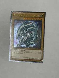 YUGIOH Blue-Eyes White Dragon OP28-EN001 Ultimate Rare NM #8 - Image 1