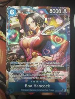 Boa Hancock EB03-026 SR Alt Art Heroines Edition ENGLISH One Piece CCG - Image 1