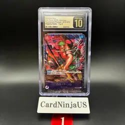 CGC PRISTINE 10 Zoro ST21-015 Flagship Battle 2025 Top 8 Prize Promo ONE PIECE 1 - Image 1