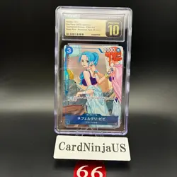 CGC PRISTINE 10 Nefeltari Vivi SR EB02-026 Promotion Pack Ex Vol. 3 ONE PIECE 66 - Image 1