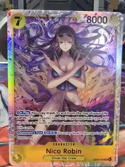 One Piece Eb03 Nami x2, Nico Robin, Perona SR - Image 5