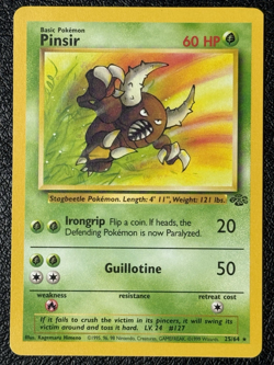 Lot of 4 Non Holo Rare Cards - Vintage Pokemon TCG: Base, Jungle, Fossil - LP/MP - Image 2