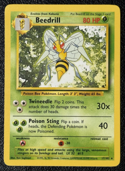 Lot of 4 Non Holo Rare Cards - Vintage Pokemon TCG: Base, Jungle, Fossil - LP/MP - Image 4