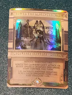 Bontu the Glorified Foil MTG With Foil Blemish - Amonkhet Invocations Card #20 - Image 1