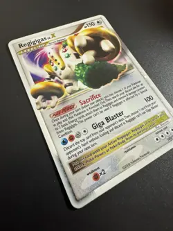 Regigigas LV x 100/100 Stormfront Platinum Pokemon Card Holo Ultra Rare - Image 2