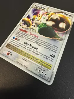 Regigigas LV x 100/100 Stormfront Platinum Pokemon Card Holo Ultra Rare - Image 3