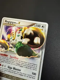 Regigigas LV x 100/100 Stormfront Platinum Pokemon Card Holo Ultra Rare - Image 4
