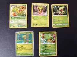 Pokemon Carnivine Card Lot 5 Cards Brilliant Stars Platinum Shining Legends - Image 1