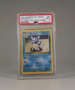 Pokemon TCG Wartortle Card #2 W-STAMPED WOTC Promo 2000 - Image 1