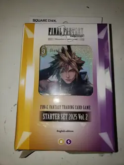 Final Fantasy TCG Starter Set 2025 Vol 2 English Edition Card Game Deck - Image 2