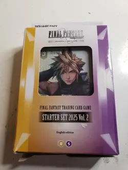 Final Fantasy TCG Starter Set 2025 Vol 2 English Edition Card Game Deck - Image 3
