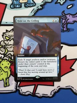 Hide on the Ceiling x1 Mtg Extended Art Marvel’s Spider-Man - Image 1