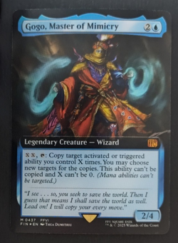 Gogo, Master of Mimicry (Extended Art) Final Fantasy Foil Near Mint NM #437 - Image 1