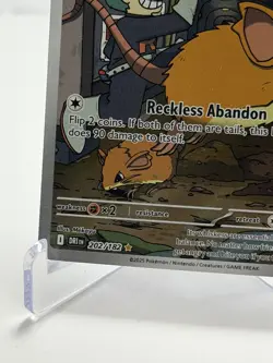 Team Rocket’s Raticate 202/182 IR Destined Rivals Sv10 ILLUSTRATION RARE Pokemon - Image 5