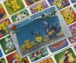 Pokemon Charizard Vintage Pocket Monsters Vending HOLO Prism Sticker 99 Nintendo - Image 1