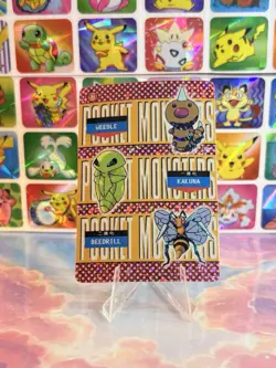 Pokemon Mewtwo Vintage Pocket Monsters Vending HOLO Prism Sticker 99 Nintendo - Image 1