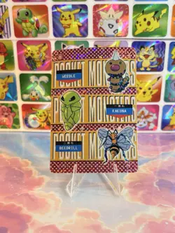 Pokemon Mewtwo Vintage Pocket Monsters Vending HOLO Prism Sticker 99 Nintendo - Image 3