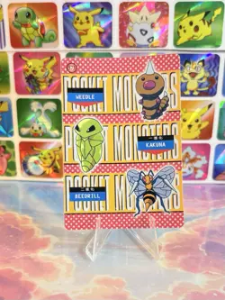 Pokemon Mewtwo Vintage Pocket Monsters Vending HOLO Prism Sticker 99 Nintendo - Image 5