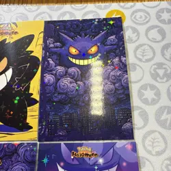 9 Star Holo Gengar Halloween Card Database Non-TCG Pokemon Cards Peru Set #7 - Image 4