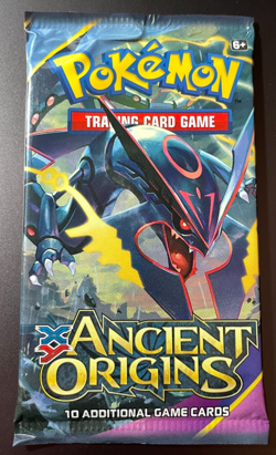 POKEMON XY ANCIENT ORIGINS Sealed 10-Card BOOSTER PACK (Rayquaza Art) - Image 1