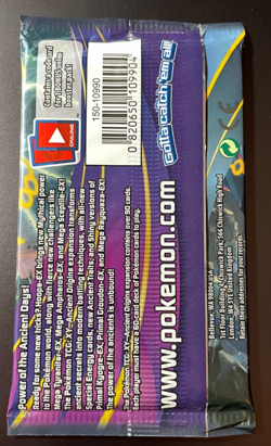 POKEMON XY ANCIENT ORIGINS Sealed 10-Card BOOSTER PACK (Rayquaza Art) - Image 2