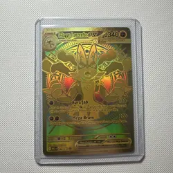 Mega Lucario ex 188/132 Gold Hyper Rare Pokemon Mega Evolution TCG - Mint - Image 2