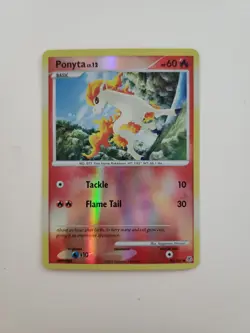 Ponyta 94/130 Diamond and Pearl Reverse Holo LP Pokemon TCG - Image 1