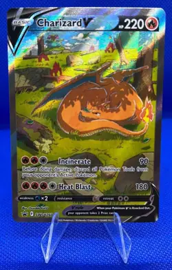 2019-2023 Pokemon Sword & Shield Black Star Promos Charizard V #SWSH260 - Image 1