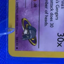 2000 Pokemon Gym Heroes Sabrina's Haunter #58/132 - Image 4