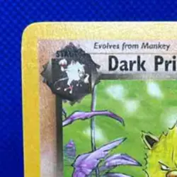 2000 Pokemon Team Rocket Dark Primeape #43/82 - Image 3