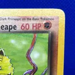 2000 Pokemon Team Rocket Dark Primeape #43/82 - Image 5