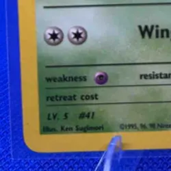 2000 Pokemon Gym Heroes Brock's Zubat #24/132 - Image 4
